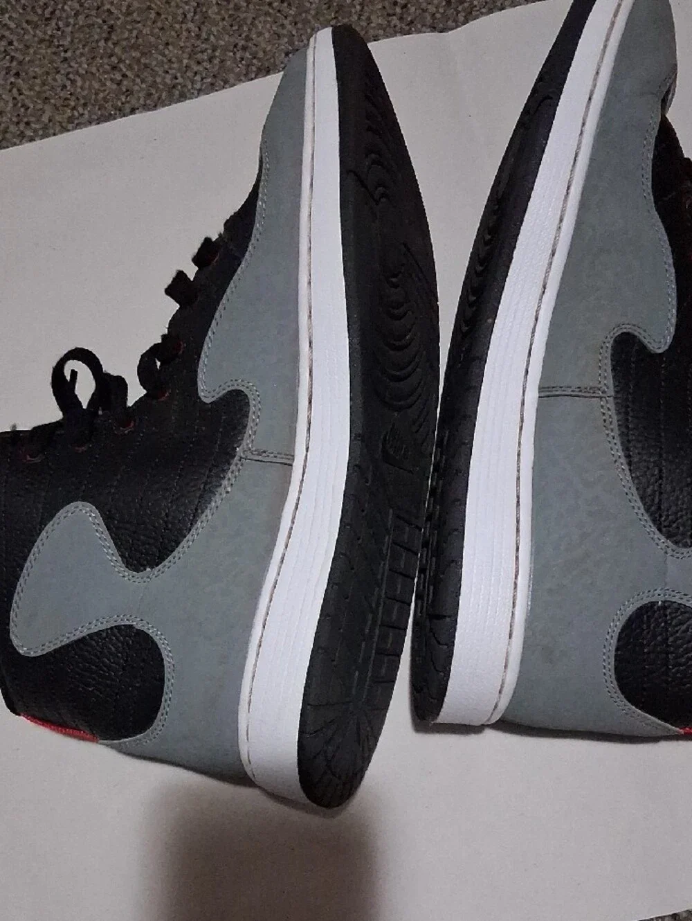 Nike Jordons KO 23  Men's Black and Gray High-Top (AR4493-16)